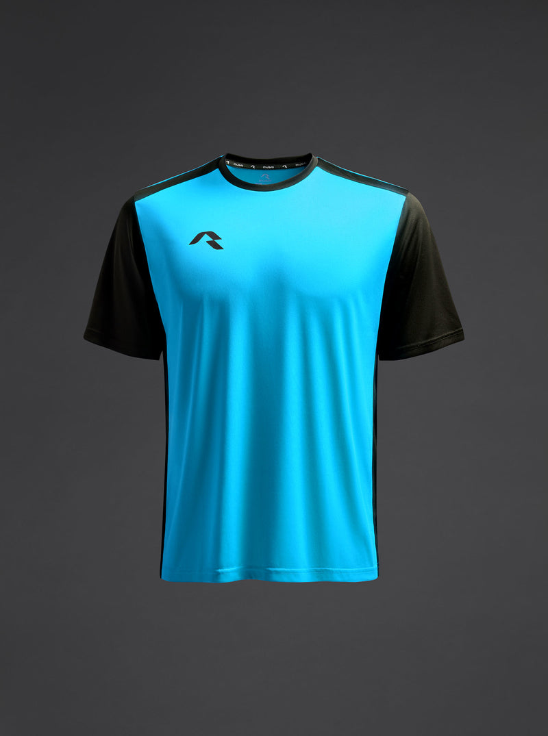 Tricou Saba Copii - Turcoaz fluornegru