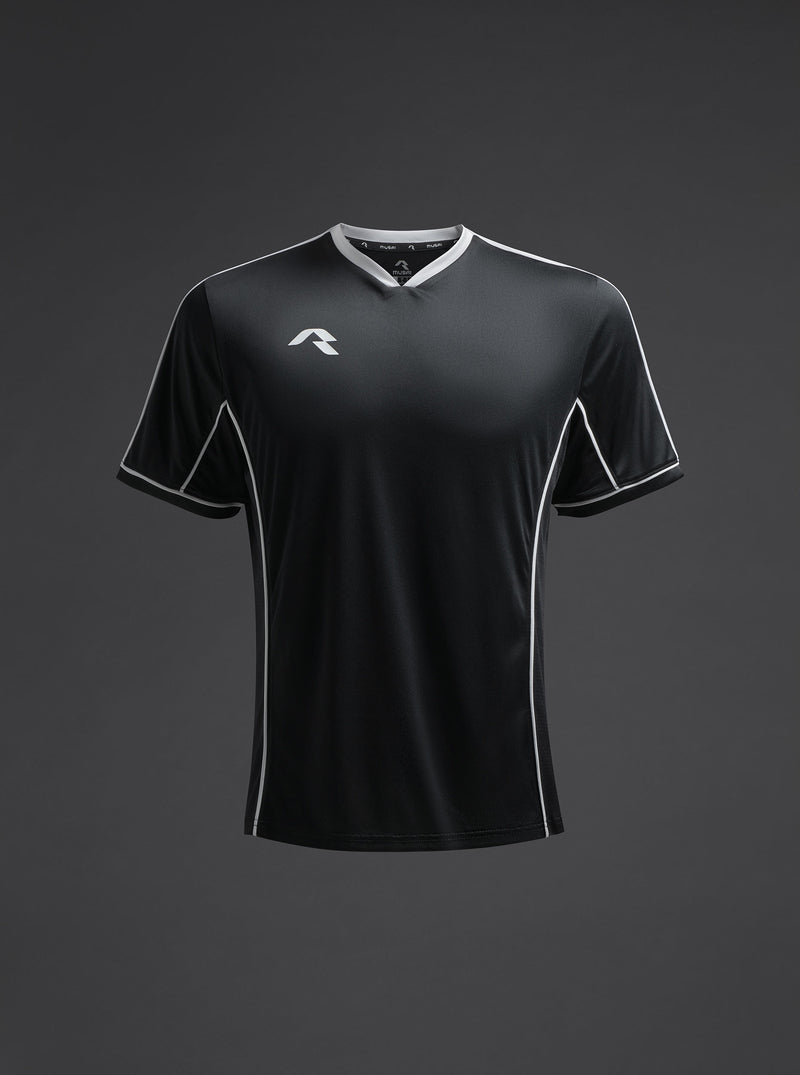 Tricou Afiki Copii - Negru/alb