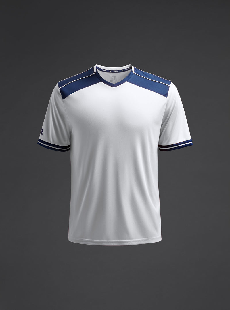 Tricou Ishi Copii - Alb/Navy Blue
