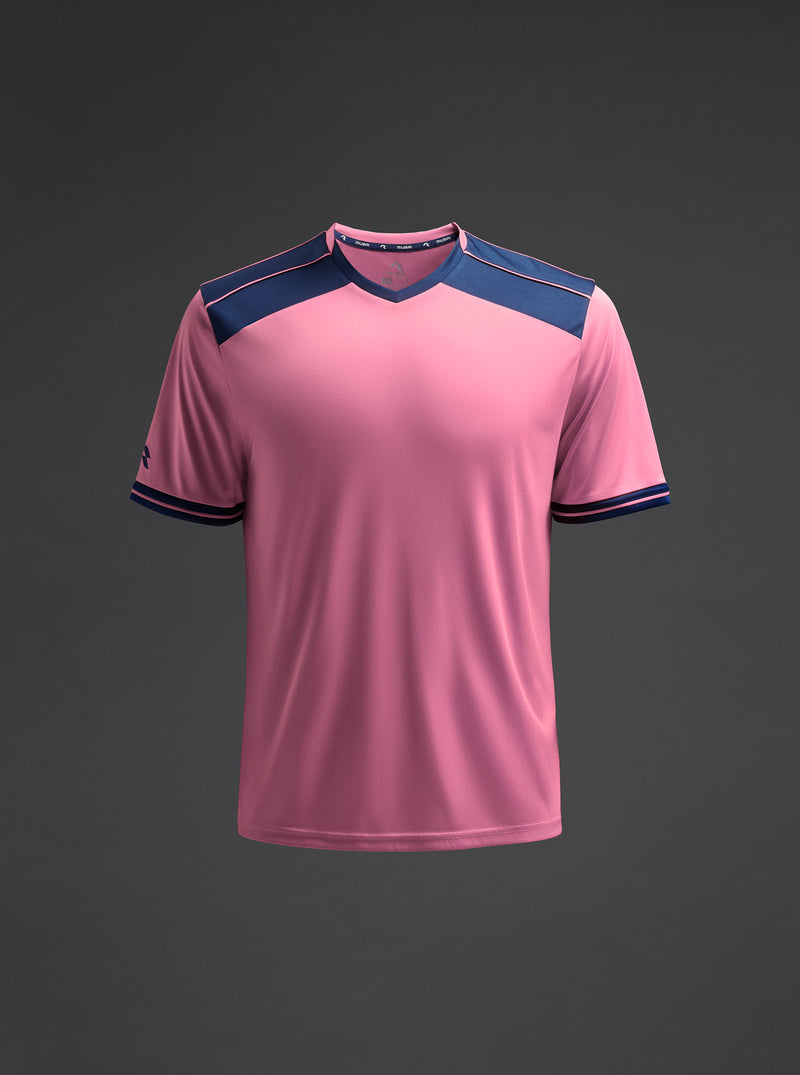 Tricou - Ishi - Roz bubblegum/albastru marin