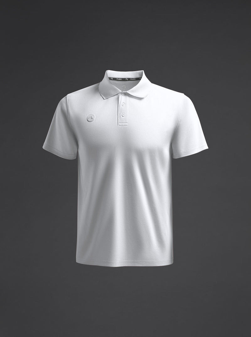 Tricou polo - Rangi - Alb