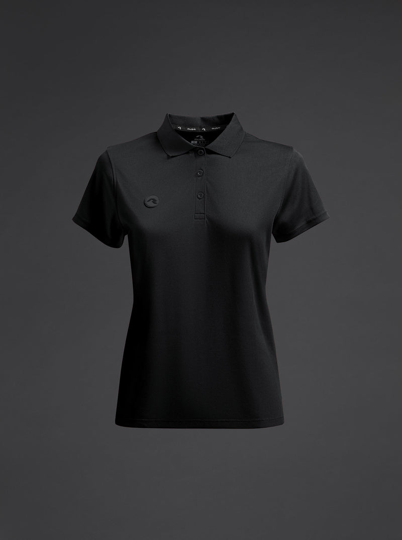 Tricou polo - Rangi Woman - Negru