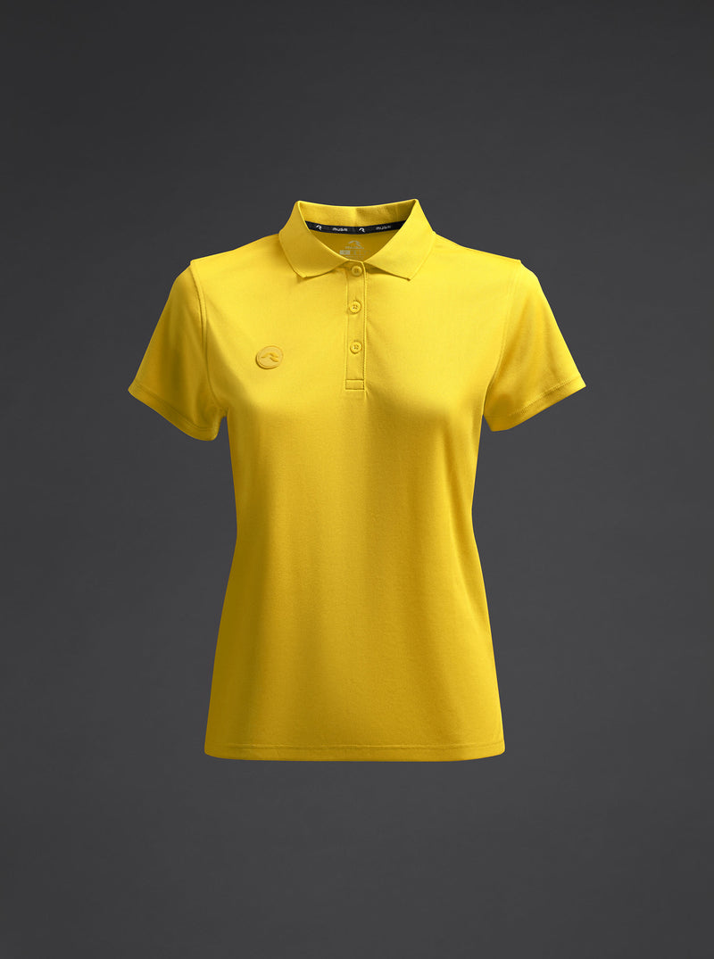 Tricou polo - Rangi Woman - Galben