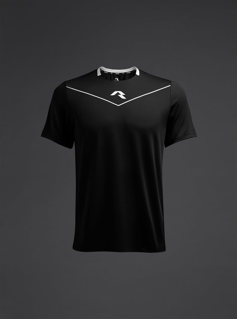 Tricou Hekima - Negru/alb