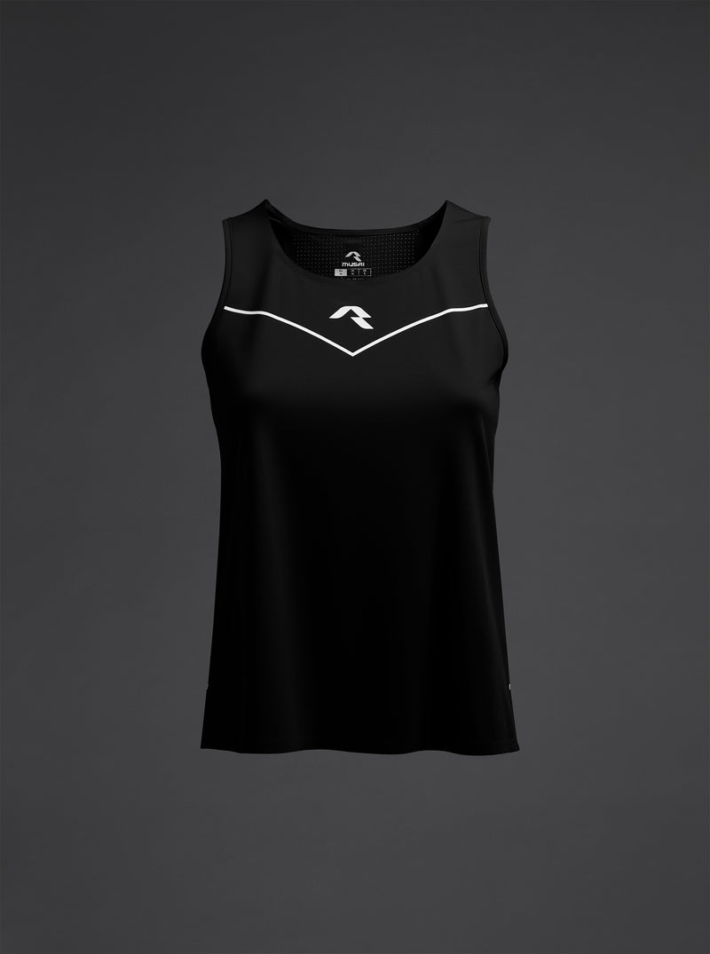 Tricou fără mâneci Hekima Copii - Negru
