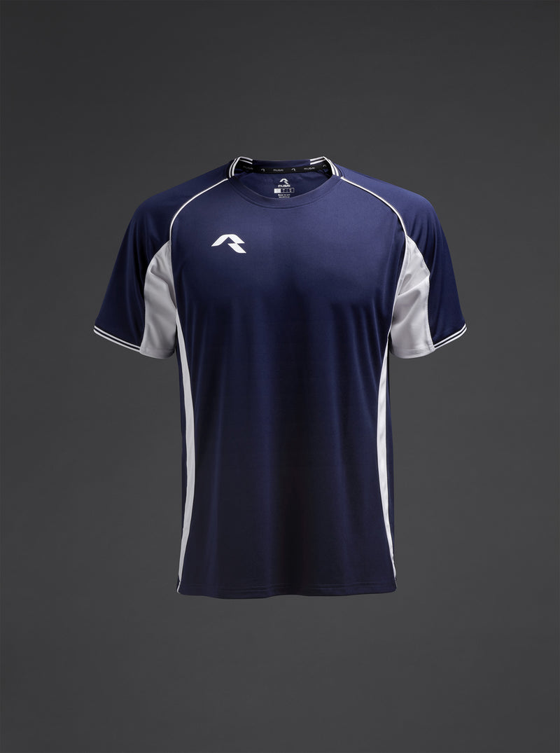 Tricou Cheza - Alb/marin