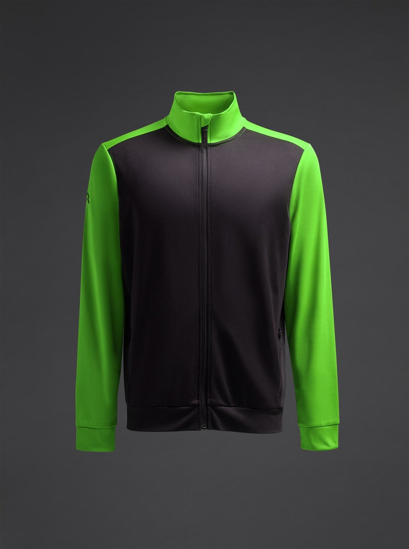 Jachetă - Saba - Negru/Fluor verde