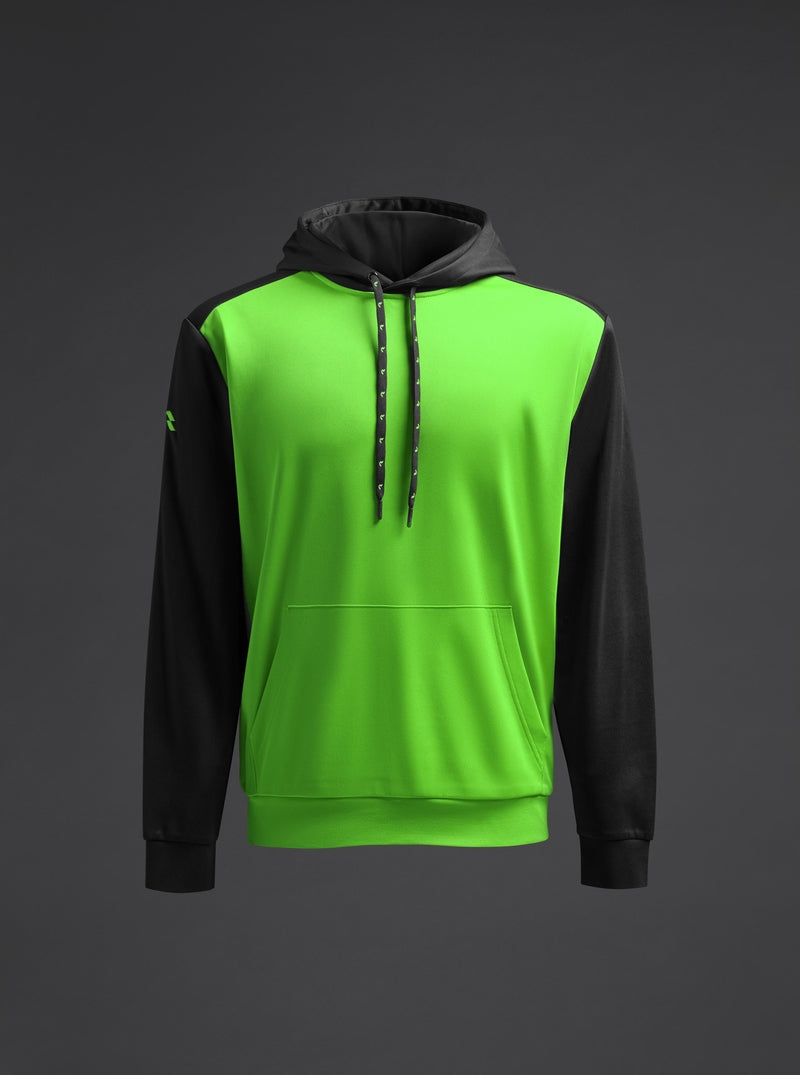 Hanorac Saba Copii - Fluor verde/negru
