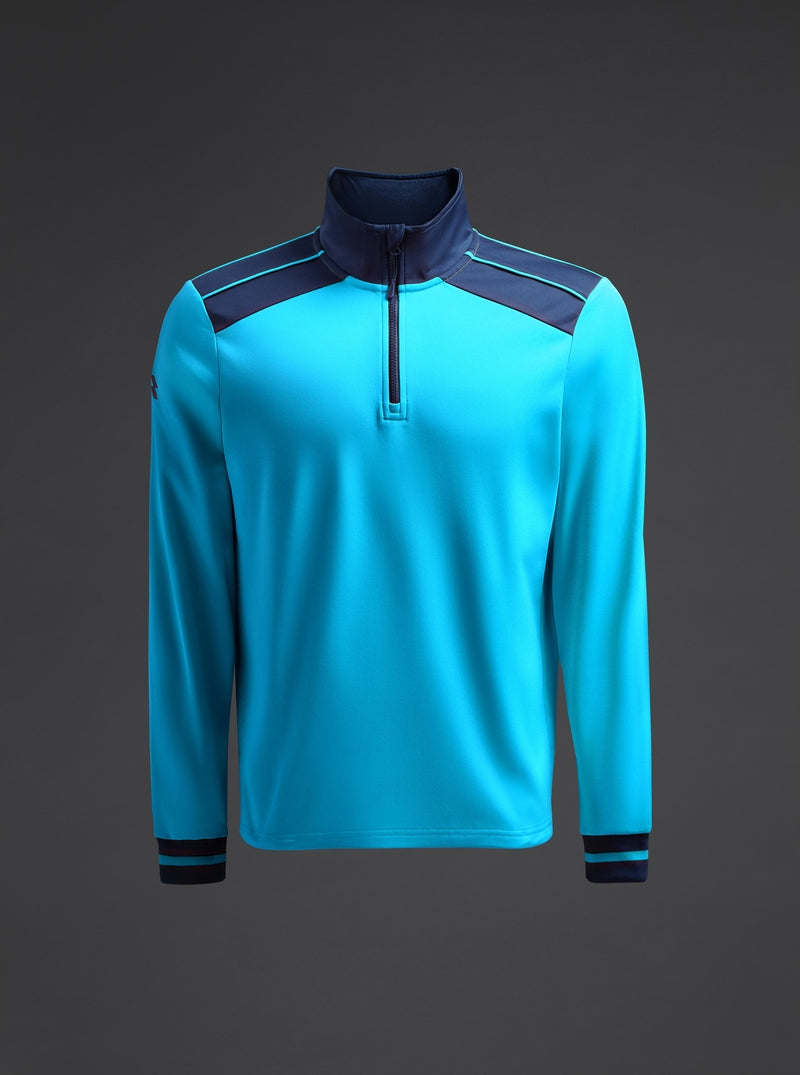 Hanorac Ishi Copii - Turcoaz fluor/Navy Blue