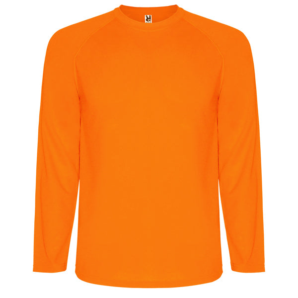 Montecarlo L/S - Portocaliu Fluor