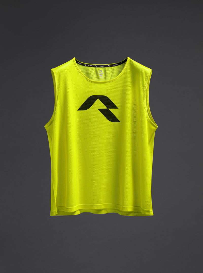 Vestă sport - Funzo - Galben fluor